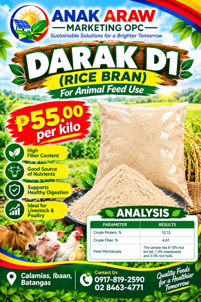 Darak D1 Rice Bran